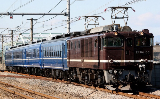 【JR東】甲府運輸区客車訓練に伴う12系送り込み回送の拡大写真