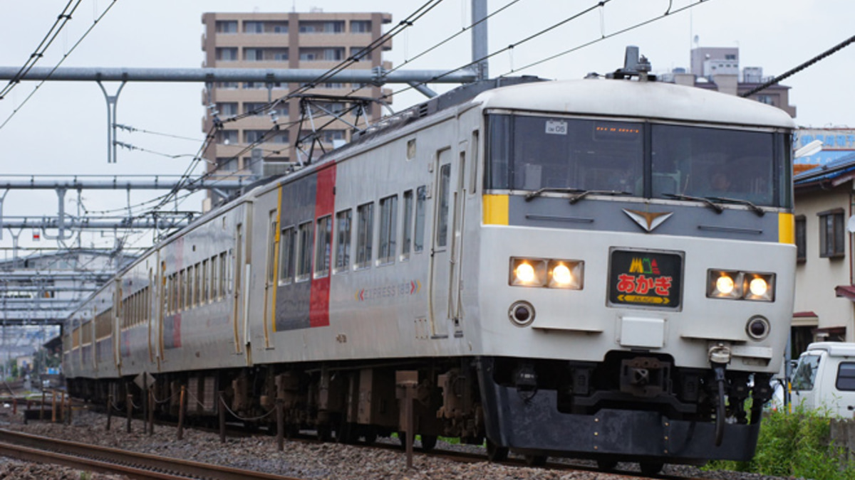 JR東日本 国鉄185系電車 特急「あかぎ・スワローあかぎ」 上野駅