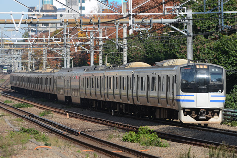 【JR東】品川駅線路工事による横須賀線行先変更の拡大写真