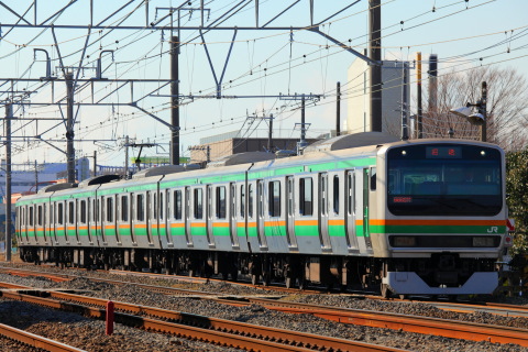 【JR東】E231系1000番代コツS19編成 東京総合車両センター入場