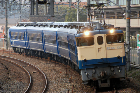 【JR西】SL「北びわこ」号用12系客車 送り込み回送の拡大写真