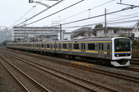 【JR東】209系2100番代マリC601編成 大宮総合車両センター出場の拡大写真