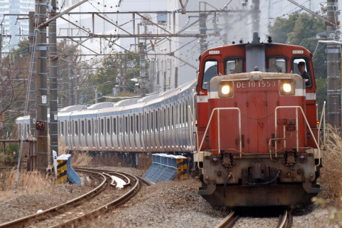 【相鉄】11000系（10両編成） 甲種輸送を東高島～鶴見で撮影した写真