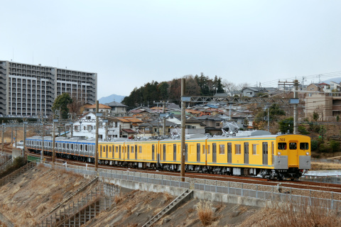 【相鉄】11000系11005F横浜方5両 相鉄線内で甲種輸送の拡大写真