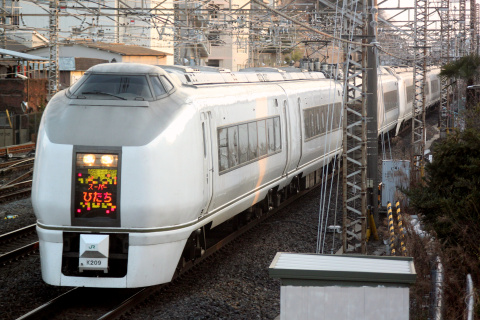 【JR東】651系・E653系 常磐線での定期運用終了を金町～松戸で撮影した写真