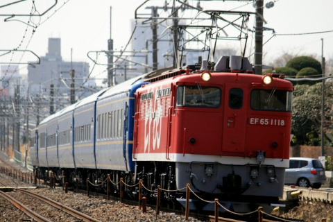 【JR東】EF65-1118＋24系客車使用 乗務員訓練実施の拡大写真