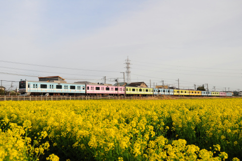 【小田急】3000系3093F『小田急F-TrainⅡ』 運行終了を富水～栢山で撮影した写真