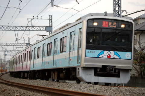 【小田急】3000系3093F『小田急F-TrainⅡ』 運行終了の拡大写真