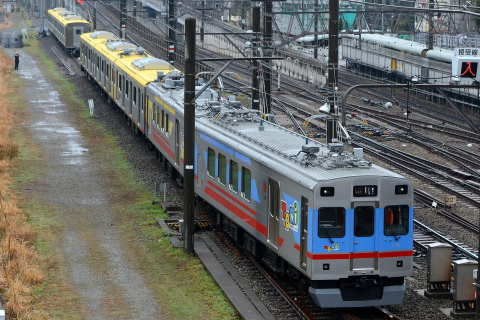 【東急】5050系4110F『ShibuyaHikarie号』甲種輸送（27日）を長津田駅付近で撮影した写真