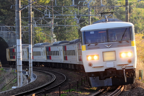 【JR東】E655系使用 お召列車運転（復路）の拡大写真