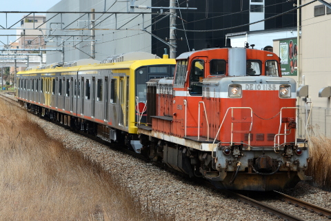 【東急】5050系4110F『ShibuyaHikarie号』甲種輸送（28日）を淵野辺駅で撮影した写真
