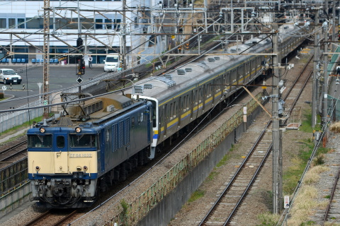 【JR東】211系マリ503＋507編成 配給輸送の拡大写真