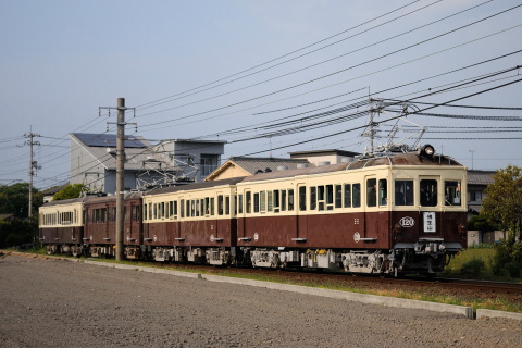【ことでん】レトロ電車GW特別運行2013を太田～仏生山で撮影した写真