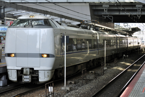 【JR西】683系キトW32編成 本線試運転を大阪駅で撮影した写真