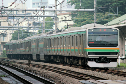 【JR東】E231系1000番代ヤマU523編成 東京総合車両センター入場の拡大写真