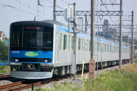 【東武】60000系使用の団体臨時列車運転を六実～新鎌ヶ谷間で撮影した写真