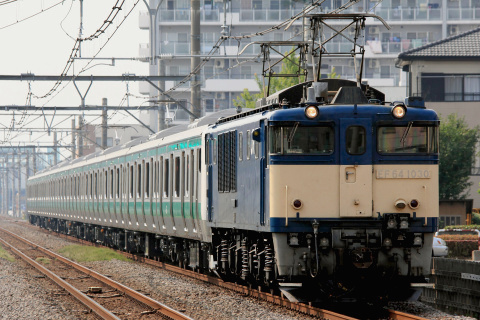 【JR東】E233系7000番代ハエ109編成 配給輸送の拡大写真