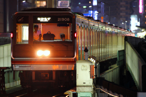 【大市交】花火大会に伴う御堂筋線臨時列車運行の拡大写真