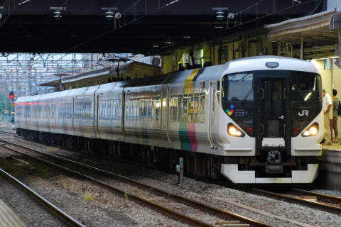 【JR東】快速ムーンライト信州90号、92号運転を上諏訪駅で撮影した写真