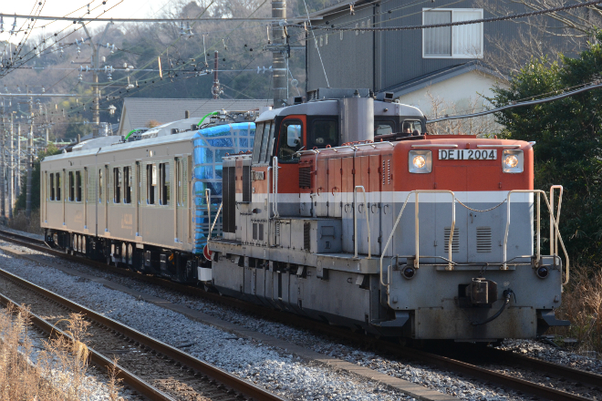 【JR東】EV-E301系V1編成　甲種輸送を鎌倉～北鎌倉間で撮影した写真