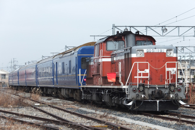 【JR東】24系客車を使用した〈天理臨〉が運転されるの拡大写真