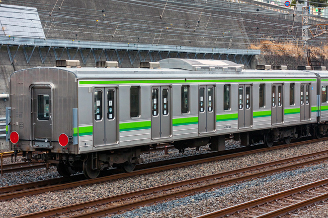 【JR東】横浜線205系サハ2両廃車配給を神奈川駅で撮影した写真