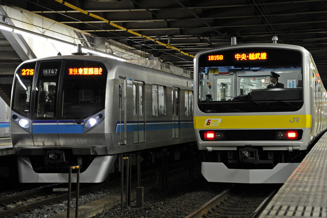 【東葉】東葉快速運転終了を西船橋駅で撮影した写真