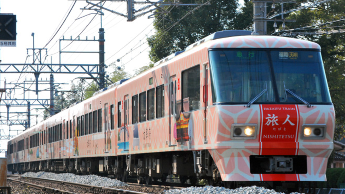 太宰府観光列車「旅人」 西鉄3000系 鉄道コレクション nゲージ加工済み