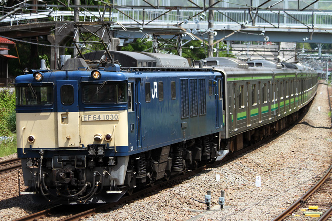 【JR東】205系クラH5編成配給輸送を鳥沢〜猿橋間で撮影した写真