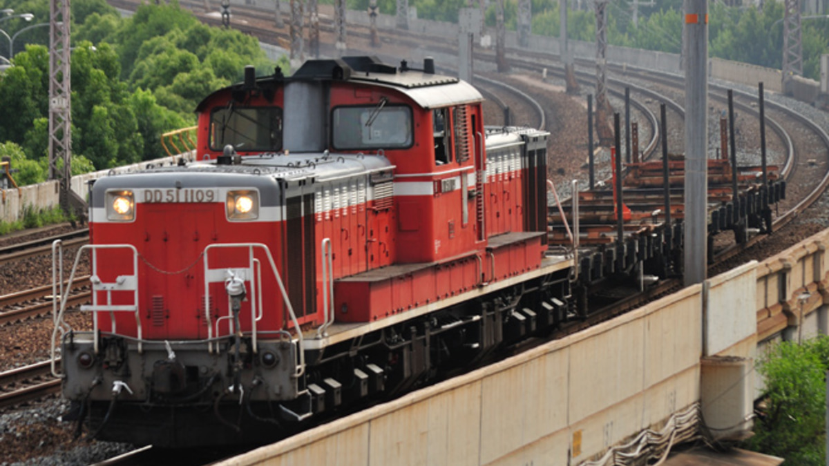 JR西】DD51-1109牽引鷹取工臨返空 |2nd-train鉄道ニュース