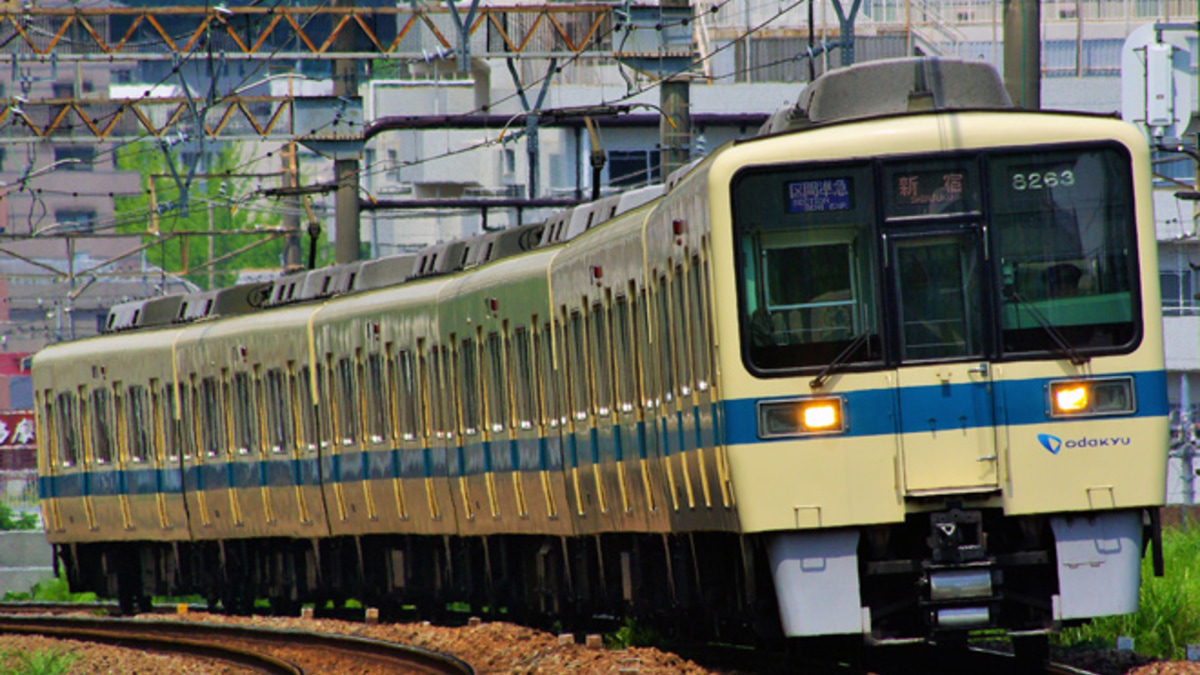 小田急】8000形8263Fが単独運用 |2nd-train鉄道ニュース