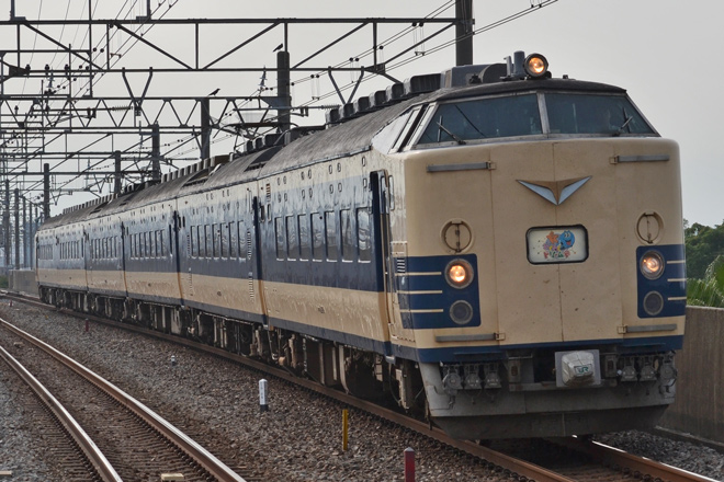 【JR東】583系秋田車 「わくわくドリーム号」運転(2014/06)を葛西臨海公園駅で撮影した写真