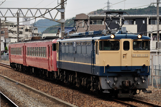 【JR西】キハ48 配給輸送を宝殿駅で撮影した写真