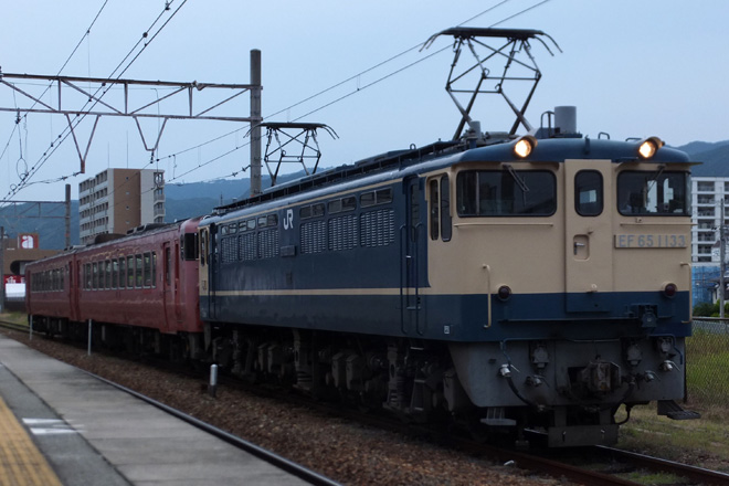 【JR西】キハ48 配給輸送を西宮駅で撮影した写真
