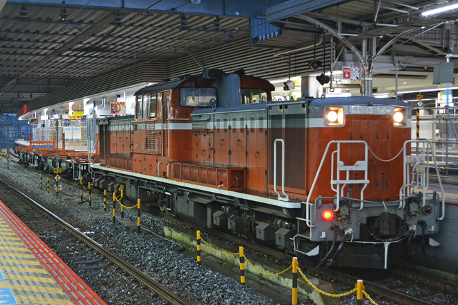 【JR西】DD51‐1179牽引米子工臨返却を岡山駅で撮影した写真