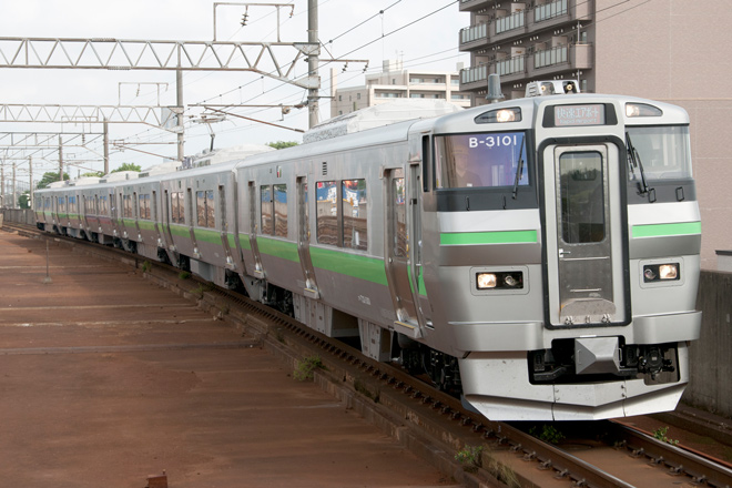 【JR北】733系3000番代営業運転開始の拡大写真