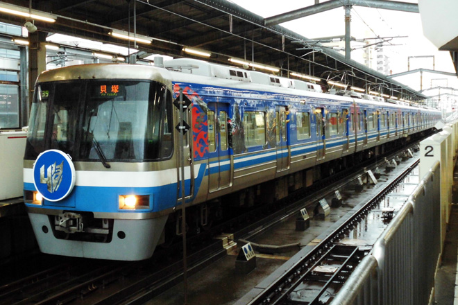 【福市交】「トランスフォーマー号」運行開始を姪浜駅で撮影した写真