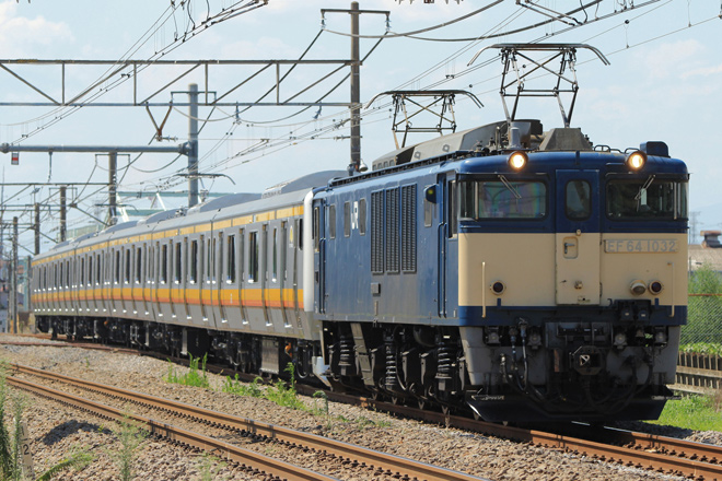【JR東】南武線E233系N1編成配給輸送を岡部～深谷間で撮影した写真