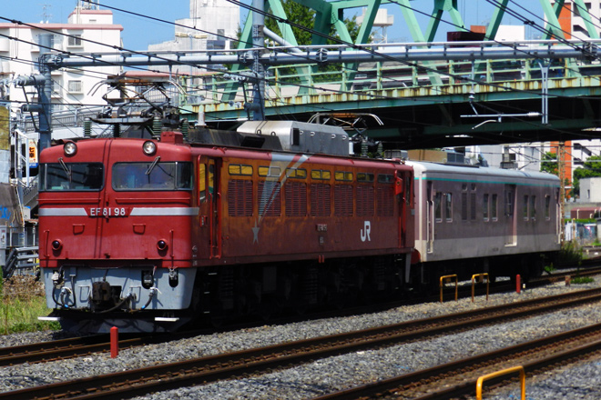 【JR東】マニ50-2186水戸へ返却を蕨駅で撮影した写真