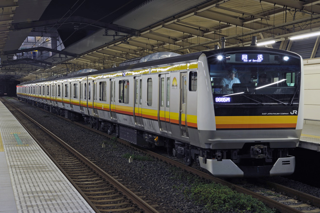 【JR東】E233系N3編成川越車両センターへ疎開の拡大写真