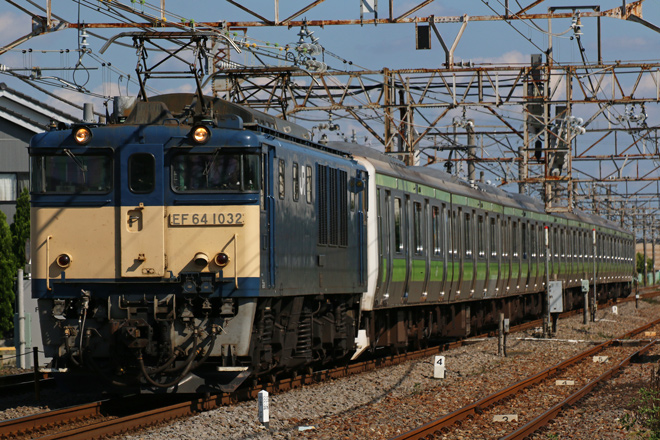 【JR東】E231系500番代トウ520編成のうち8両が新津へを熊谷～籠原間で撮影した写真