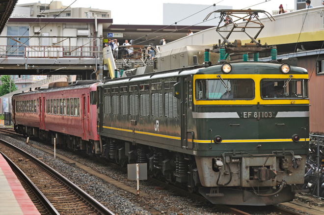 【JR西】キハ48 方転回送を茨木駅で撮影した写真