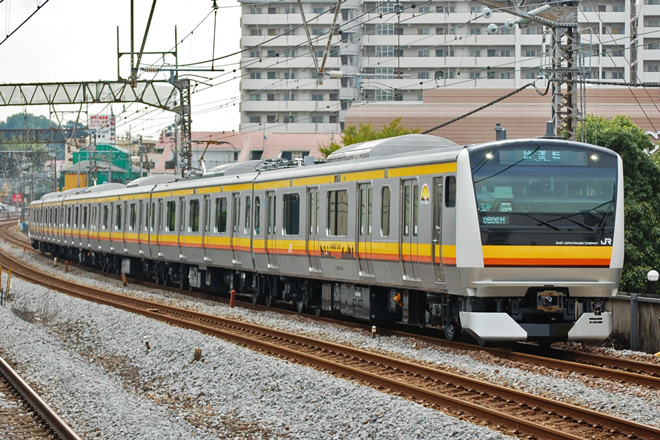 【JR東】E233系8000番台N6編成 試運転を戸塚駅で撮影した写真