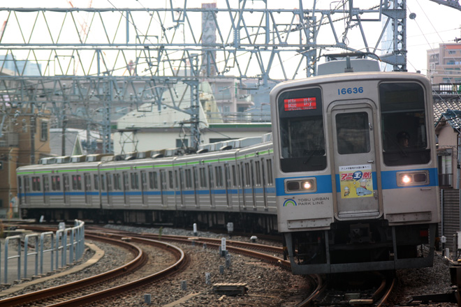 【東武】アニたまトレイン 運転を牛田～北千住間で撮影した写真