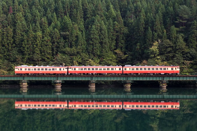 【JR海】高山本線「さわやかウォ―キング」による臨時列車を焼石〜福来信号場間で撮影した写真