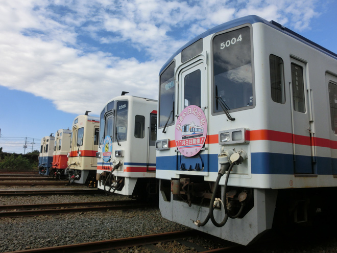 【関鉄】水海道車両基地公開イベントを関東鉄道水海道車両基地で撮影した写真