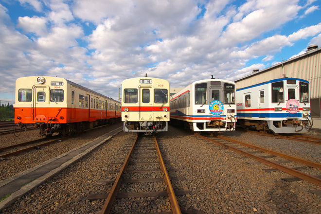 【関鉄】水海道車両基地公開イベントを関東鉄道水海道車両基地で撮影した写真