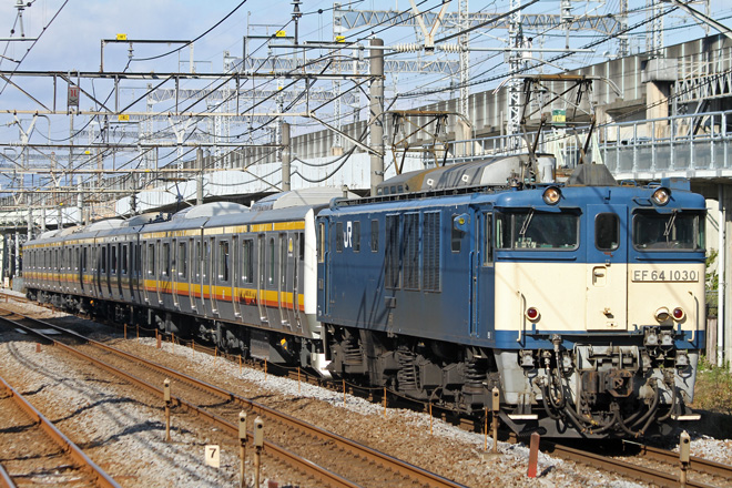 【JR東】E233系8000番台N9編成 配給輸送の拡大写真