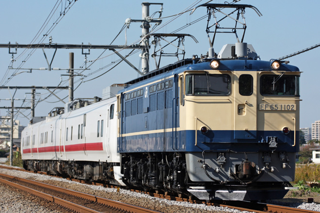 【JR東】キヤ193系高崎～木更津へEF65牽引で回送の拡大写真