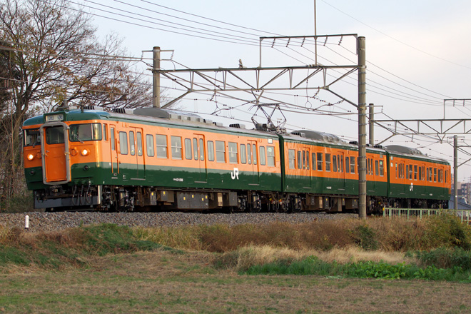 【JR東】115系タカT1030編成 大宮総合車両センター出場の拡大写真